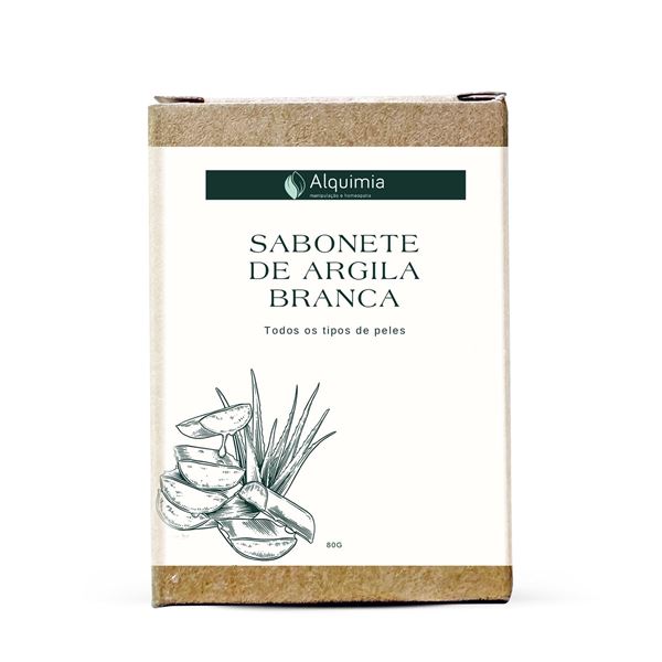 Sabonete Argila Branca 80g