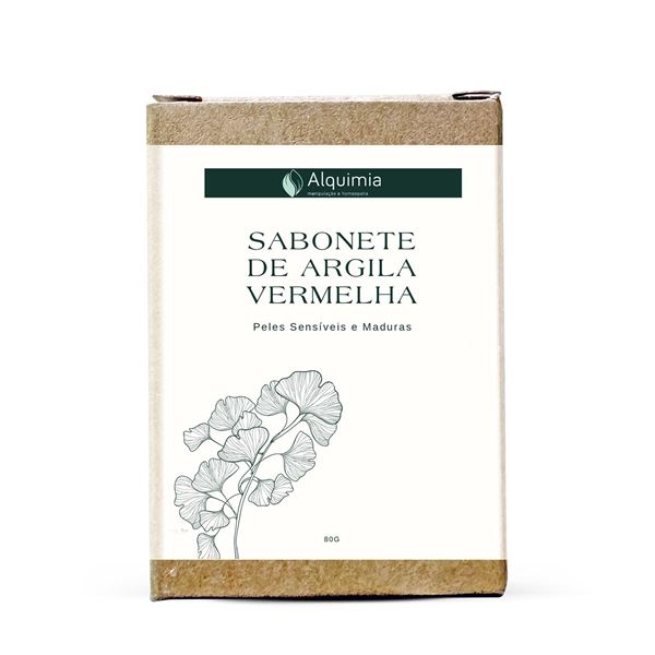 Sabonete Argila Vermelha 80g