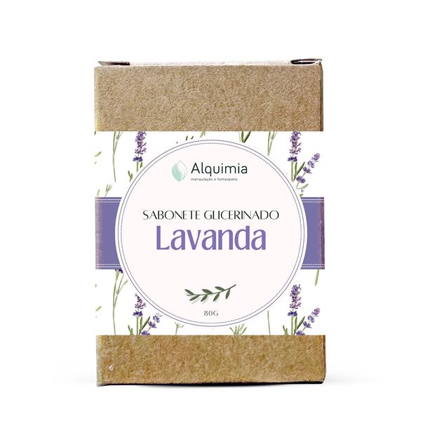 Sabonete Glicerinado de Lavanda 80g