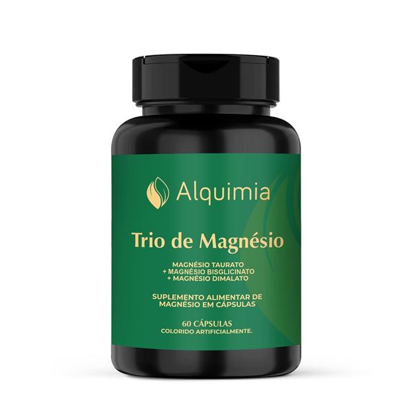 Trio de Magnésio 60 Cápsulas